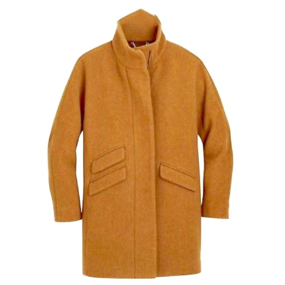 NWT J. Crew Cocoon Coat Acorn 14
